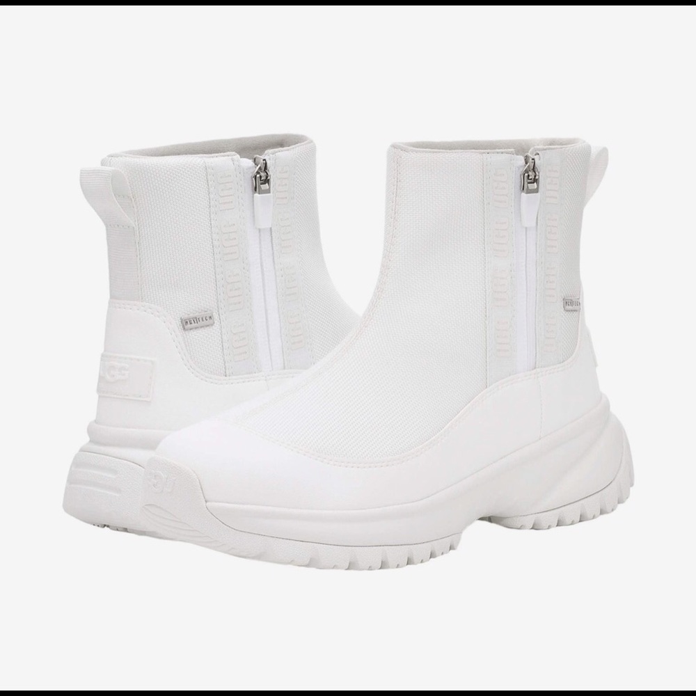 White Ugg Yose Zip